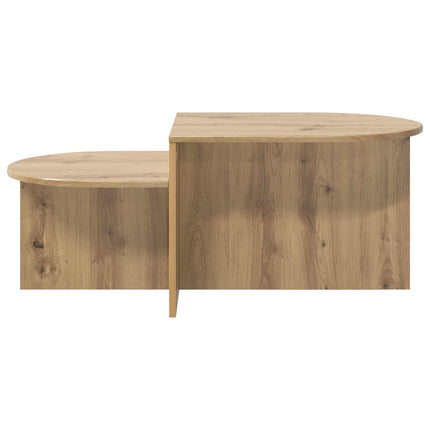 Kaffeebord Artisan-ek 100 x 50 x 40 cm Konstruerat trä