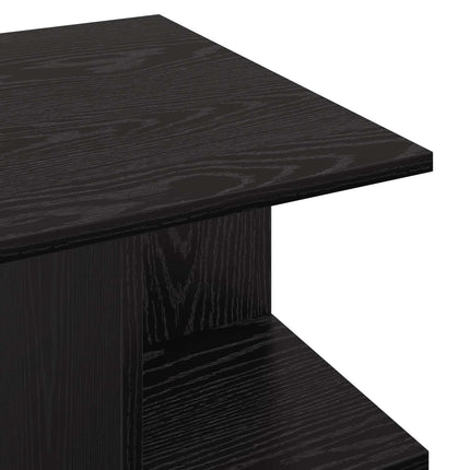 Kaffeebord Svart ek 87 x 50 x 45 cm Konstruerat trä