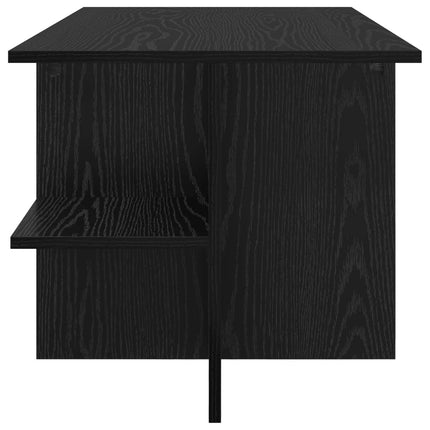Kaffeebord Svart ek 87 x 50 x 45 cm Konstruerat trä