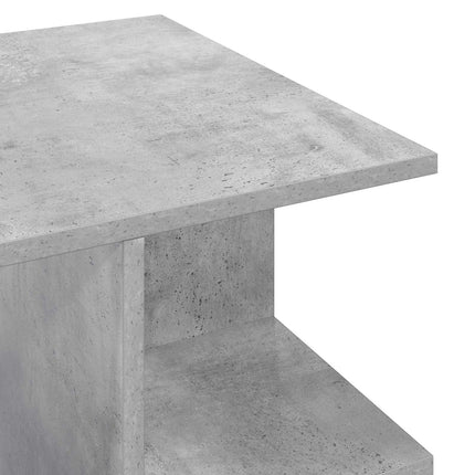 Kaffeebord Betonggrå 87 x 50 x 45 cm Konstruerat trä