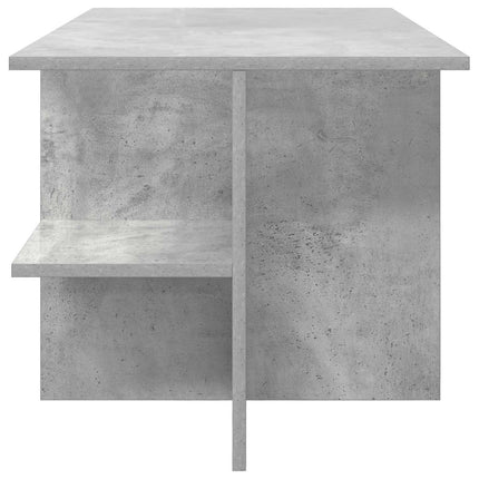 Kaffeebord Betonggrå 87 x 50 x 45 cm Konstruerat trä