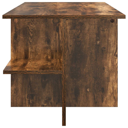 Kaffeebord Rökt Ek 87 x 50 x 45 cm Konstruerat trä