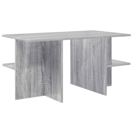 Kaffeebord Grå sonoma-ek 87 x 50 x 45 cm Konstruerat trä