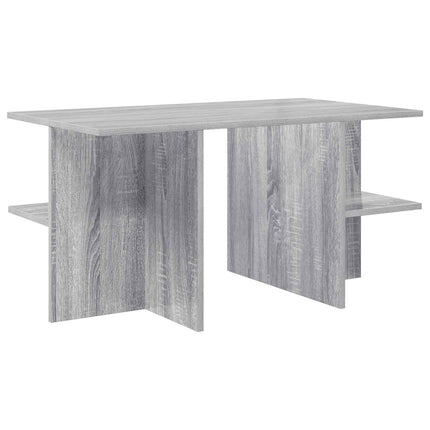 Kaffeebord Grå sonoma-ek 87 x 50 x 45 cm Konstruerat trä