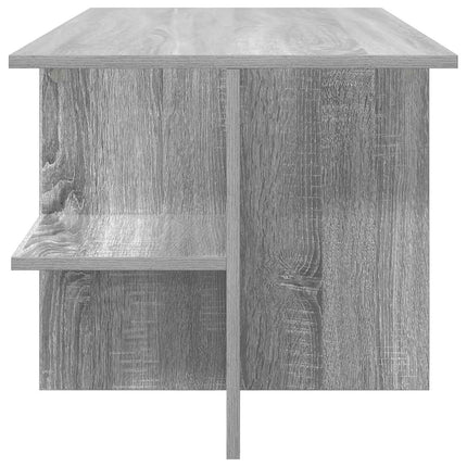 Kaffeebord Grå sonoma-ek 87 x 50 x 45 cm Konstruerat trä