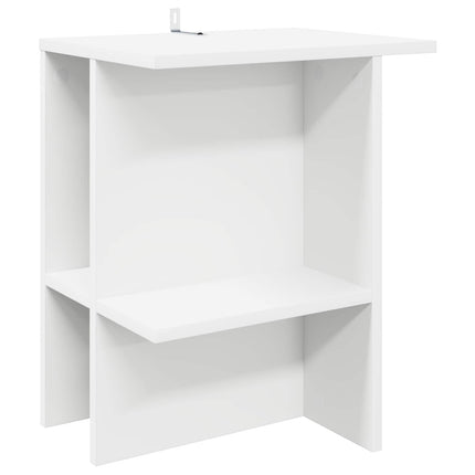 Kaffeebord Vit 40 x 30 x 49 cm Konstruerat trä