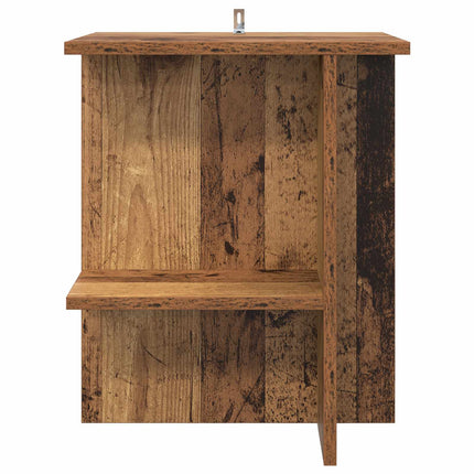 Kaffeebord Gammalt trä 40 x 30 x 49 cm Konstruerat trä