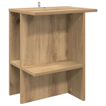 Kaffeebord 2 pcs Artisan-ek 40 x 30 x 49 cm Konstruerat trä
