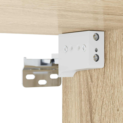Sängskåp 2 pcs Sonoma-ek 29 x 31,5 x 49 cm Konstruerat trä