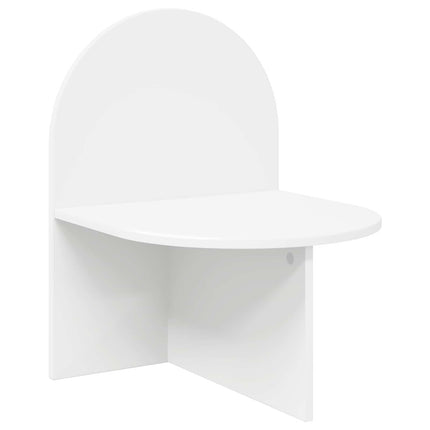 Sängbord Vit 48 x 49 x 65 cm Konstruerat trä