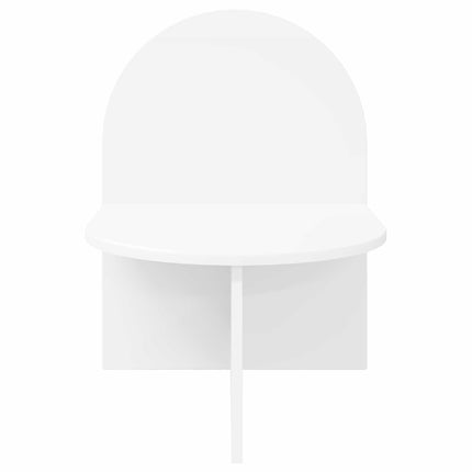 Sängbord 2 pcs Vit 48 x 49 x 65 cm Konstruerat trä