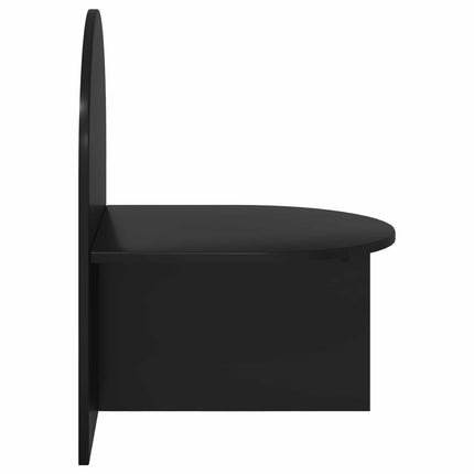 Sängbord Svart ek 48 x 49 x 65 cm Konstruerat trä