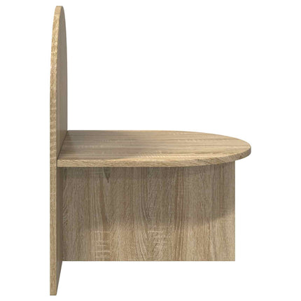 Sängbord Sonoma-ek 48 x 49 x 65 cm Konstruerat trä