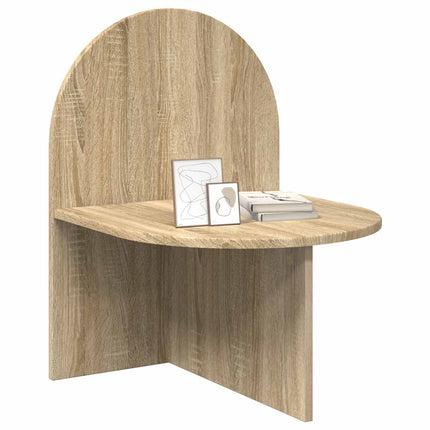 Sängbord 2 pcs Sonoma-ek 48 x 49 x 65 cm Konstruerat trä