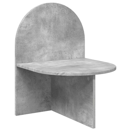 Sängbord 2 pcs Betonggrå 48 x 49 x 65 cm Konstruerat trä