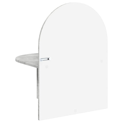 Sängbord 2 pcs Betonggrå 48 x 49 x 65 cm Konstruerat trä