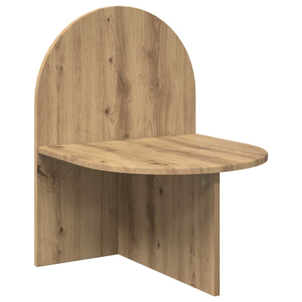 Sängbord Artisan-ek 48 x 49 x 65 cm Konstruerat trä