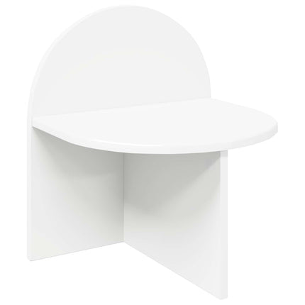 Sängbord Vit 40 x 35,5 x 45,5 cm Konstruerat trä