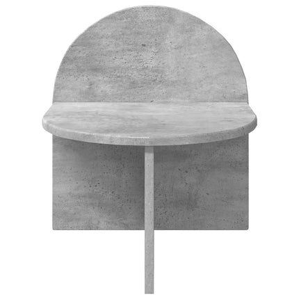 Sängbord 2 pcs Betonggrå 40 x 35,5 x 45,5 cm Konstruerat trä