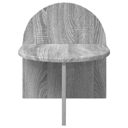 Sängbord 2 pcs Grå sonoma-ek 40 x 35,5 x 45,5 cm