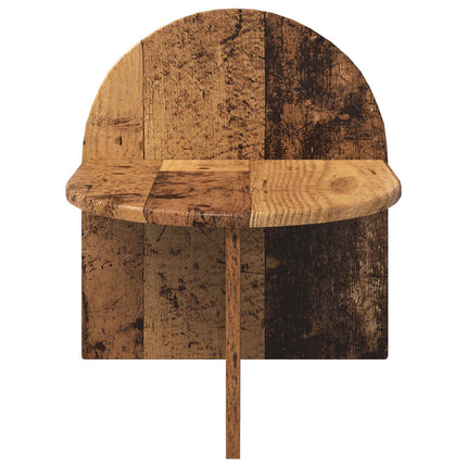 Sängbord 2 pcs Gammalt trä 40 x 35,5 x 45,5 cm Konstruerat trä
