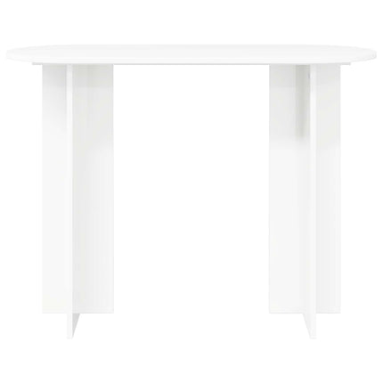 Konsolbord med lagring Vit 100 x 39,5 x 75 cm Konstruerat trä