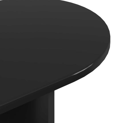Konsolbord Svart ek 100 x 39,5 x 75 cm Konstruerat trä