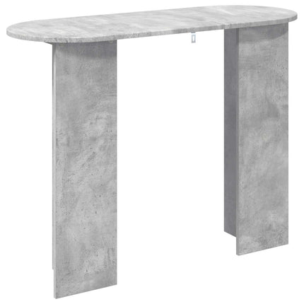 Konsolbord Betonggrå 100 x 39,5 x 75 cm Konstruerat trä
