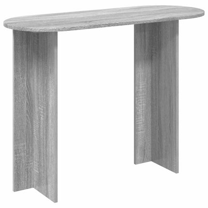 Konsolbord Grå sonoma-ek 100 x 39,5 x 75 cm Konstruerat trä
