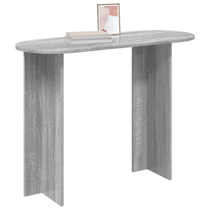 Konsolbord Grå sonoma-ek 100 x 39,5 x 75 cm Konstruerat trä