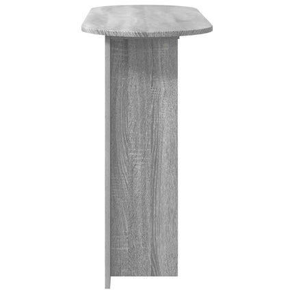 Konsolbord Grå sonoma-ek 100 x 39,5 x 75 cm Konstruerat trä