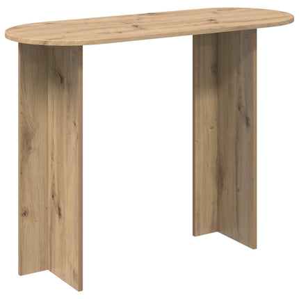 Konsolbord Artisan-ek 100 x 39,5 x 75 cm Konstruerat trä