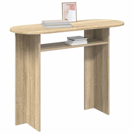 Konsolbord Sonoma-ek 100 x 39,5 x 75 cm Konstruerat trä