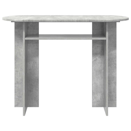 Konsolbord Betonggrå 100 x 39,5 x 75 cm Konstruerat trä