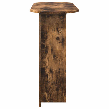Konsolbord Rökt ek 100 x 39,5 x 75 cm Konstruerat trä