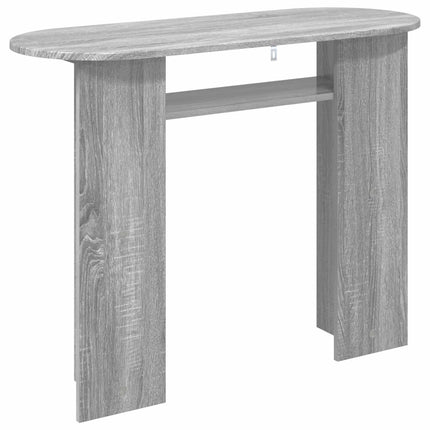 Konsolbord Grå sonoma-ek 100 x 39,5 x 75 cm Konstruerat trä