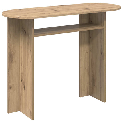 Konsolbord Artisan-ek 100 x 39,5 x 75 cm Konstruerat trä