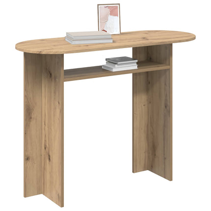 Konsolbord Artisan-ek 100 x 39,5 x 75 cm Konstruerat trä