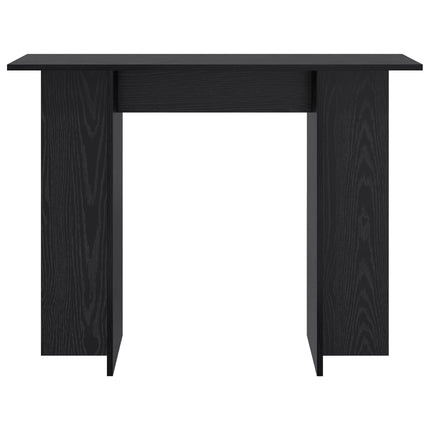 Konsolbord Svart ek 100 x 30 x 75 cm Konstruerat trä
