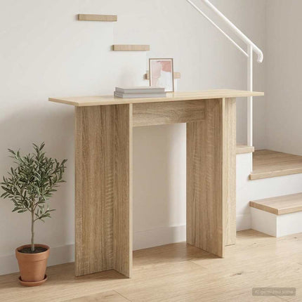 Konsolbord Sonoma-ek 100 x 30 x 75 cm Konstruerat trä