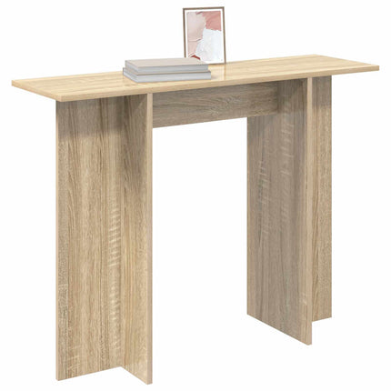 Konsolbord Sonoma-ek 100 x 30 x 75 cm Konstruerat trä
