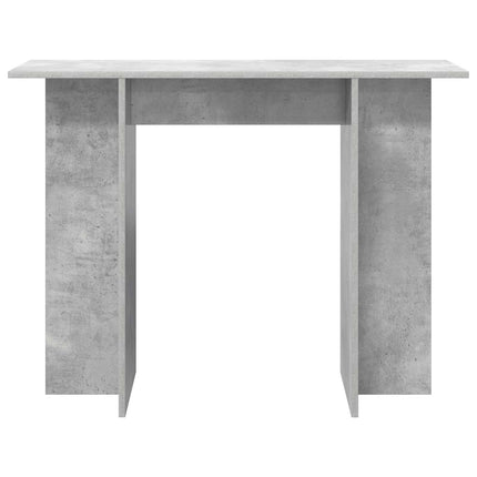 Konsolbord Betonggrå 100 x 30 x 75 cm Konstruerat trä