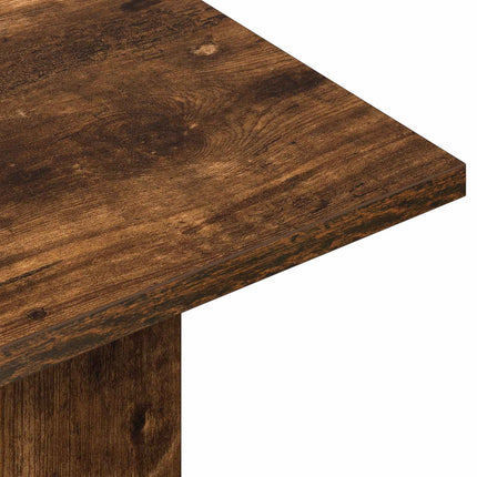 Konsolbord Rökt Ek 100 x 30 x 75 cm Konstruerat trä