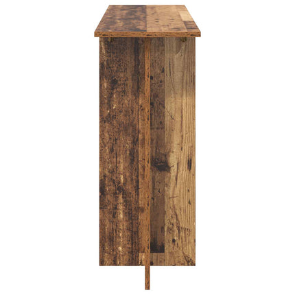 Konsolbord Gammalt trä 100 x 30 x 75 cm Konstruerat trä