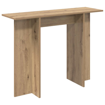 Konsolbord Artisan-ek 100 x 30 x 75 cm Konstruerat trä