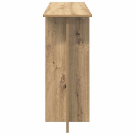 Konsolbord Artisan-ek 100 x 30 x 75 cm Konstruerat trä