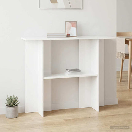 Konsolbord Vit 100 x 30 x 75 cm Konstruerat trä