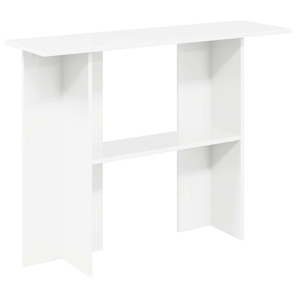 Konsolbord Vit 100 x 30 x 75 cm Konstruerat trä