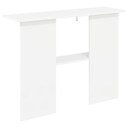 Konsolbord Vit 100 x 30 x 75 cm Konstruerat trä
