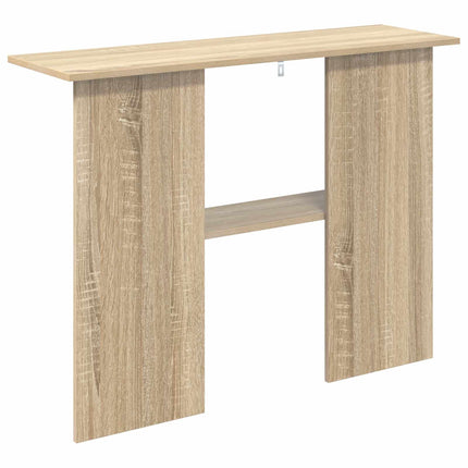 Konsolbord Sonoma-ek 100 x 30 x 75 cm Konstruerat trä